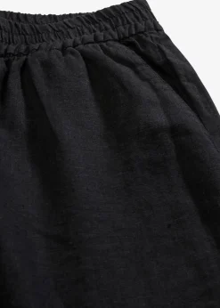Discount Schlupf-Bermuda aus luftigem Leinen-Mix Damen Bekleidung·Outdoorbekleidung|Bekleidung·Kleider
