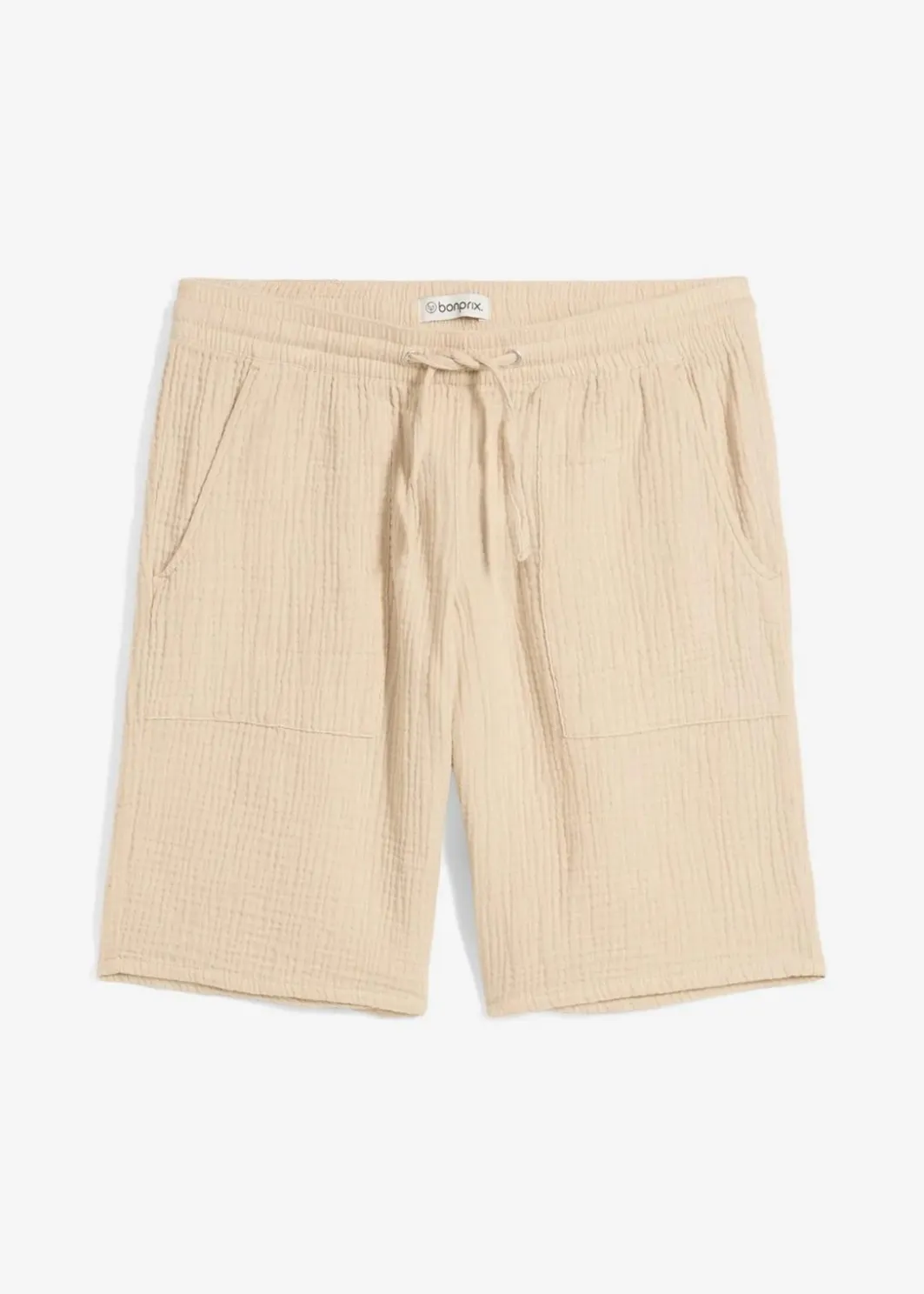 Damen bonprix Bekleidung·Outdoorbekleidung|Bekleidung·Kleider|Schlupf-Bermuda aus Musselin