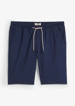 Best Schlupf-Bermuda aus reiner Baumwolle, Regular Fit Herren Hosen|Shorts