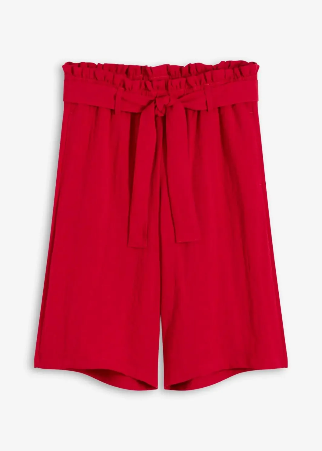 Outlet Schlupf-Bermuda aus Viskose-Mix Damen Bekleidung·Outdoorbekleidung|Bekleidung·Kleider