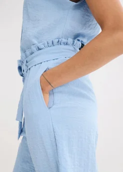 Damen bonprix Nachhaltigere Materialien|Hosen|Schlupf-Bermuda aus Viskose-Mix