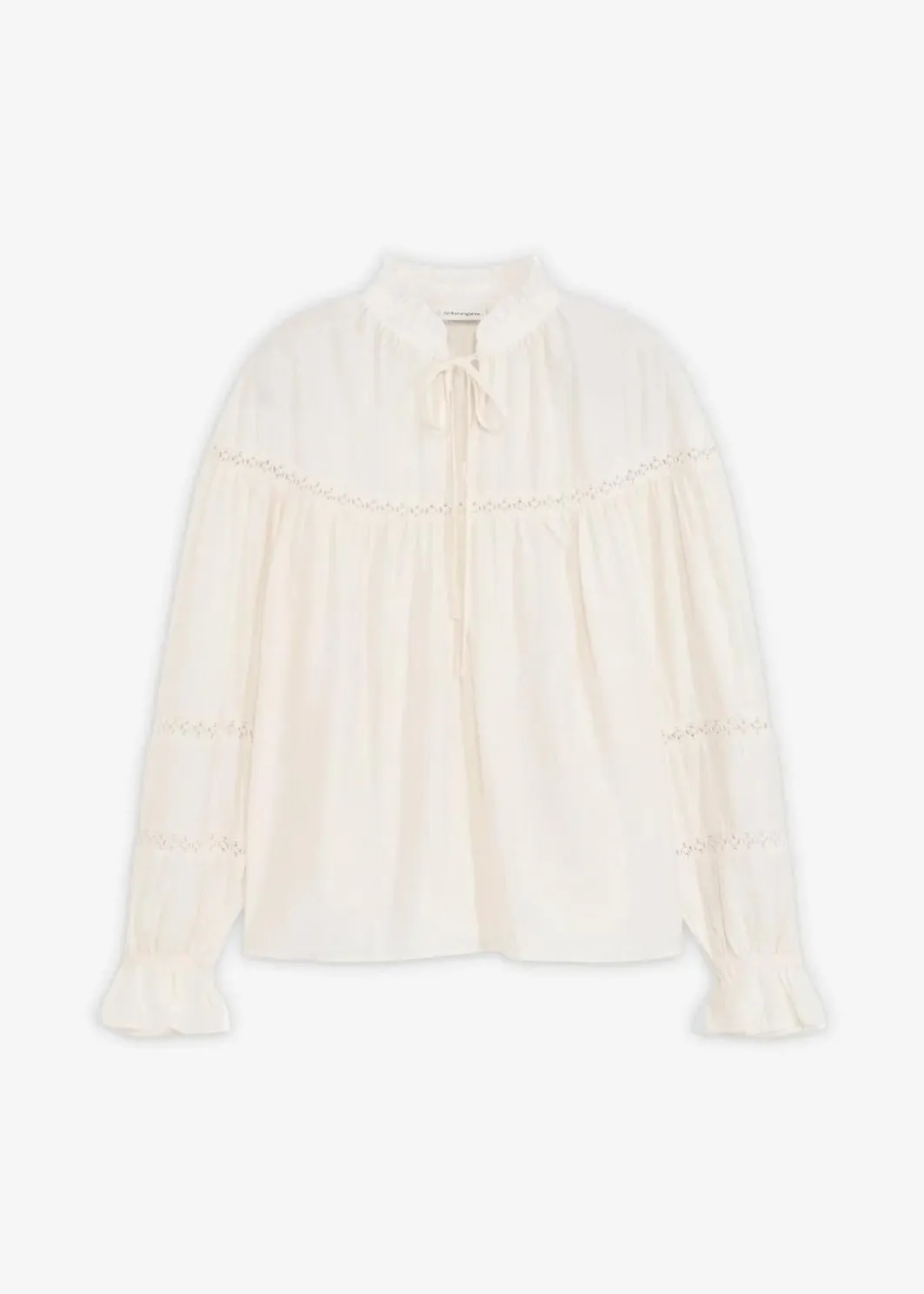Damen bonprix Blusen & Tuniken|Bekleidung·Jacken & Mäntel|Schlupfbluse aus feinem Viskose-Mix