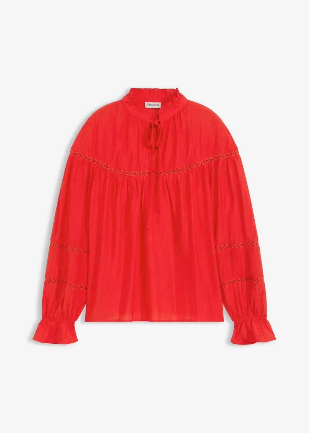 Damen bonprix Bekleidung·Jacken & Mäntel|Blusen & Tuniken|Schlupfbluse aus feinem Viskose-Mix