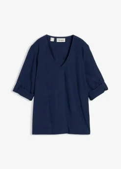 Sale Schlupfbluse aus fließender Viskose Damen Bekleidung·Jacken & Mäntel|Blusen & Tuniken