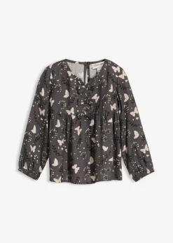 Kinder bonprix Mädchen 2-8 Jahre·Shirts & Blusen|Schlupfbluse aus fließender Viskose