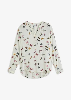 Damen bonprix Bekleidung·Jacken & Mäntel|Blusen & Tuniken|Schlupfbluse aus fließender Viskose