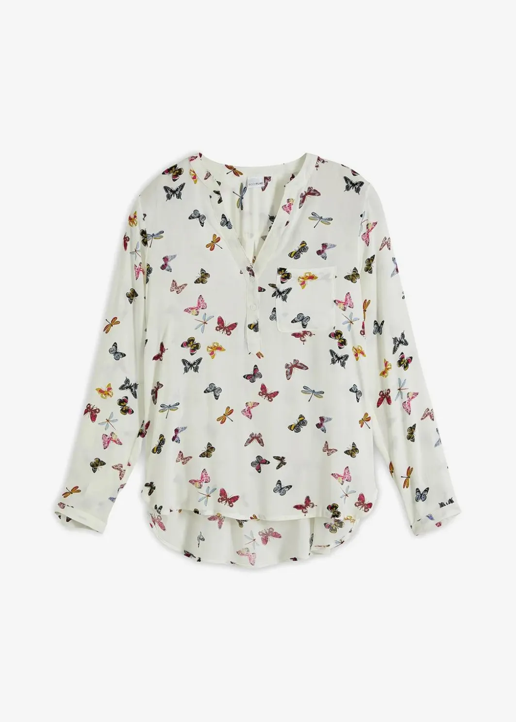 Damen bonprix Bekleidung·Jacken & Mäntel|Blusen & Tuniken|Schlupfbluse aus fließender Viskose