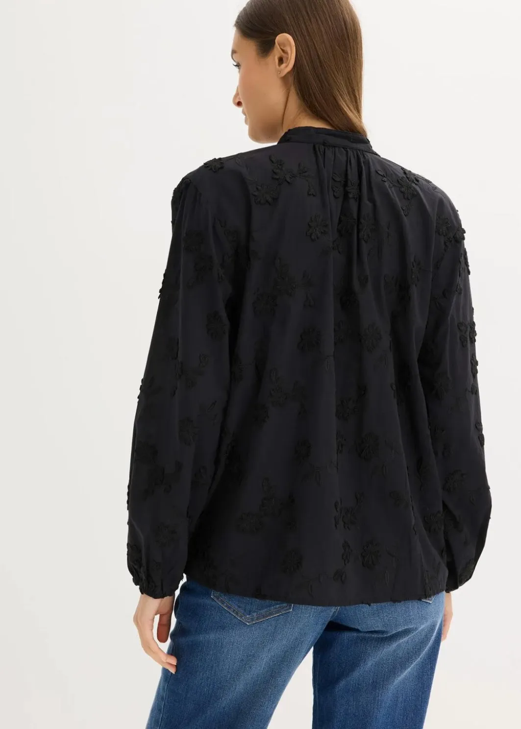 Sale Schlupfbluse aus reiner Baumwolle Damen Blusen & Tuniken|Bekleidung·Jacken & Mäntel