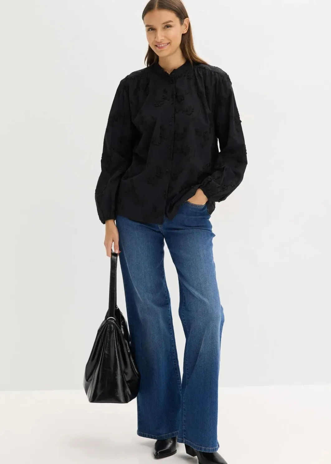 Sale Schlupfbluse aus reiner Baumwolle Damen Blusen & Tuniken|Bekleidung·Jacken & Mäntel