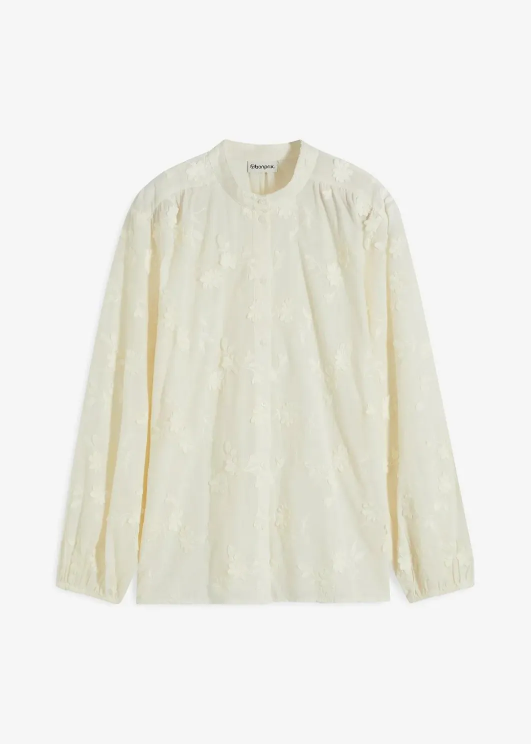 Damen bonprix Blusen & Tuniken|Bekleidung·Jacken & Mäntel|Schlupfbluse aus reiner Baumwolle