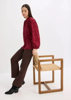 Damen bonprix Bekleidung·Jacken & Mäntel|Blusen & Tuniken|Schlupfbluse aus reiner Baumwolle