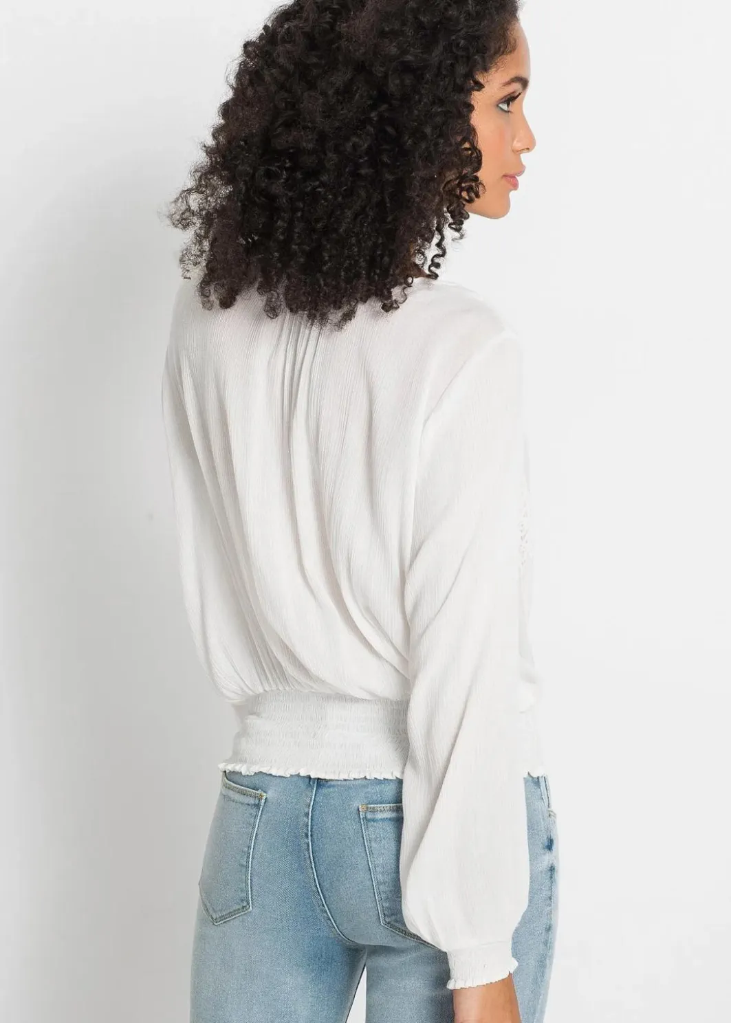 Damen bonprix Nachhaltigere Materialien|Blusen & Tuniken|Schlupfbluse aus softer Viskose