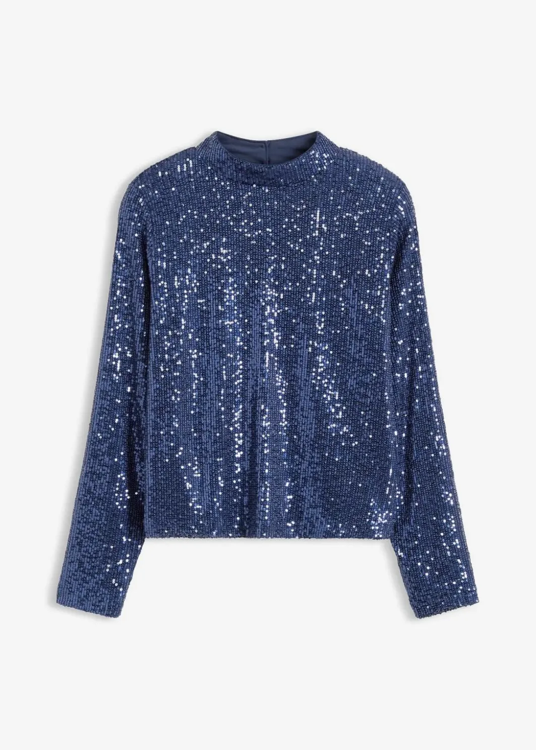 Damen bonprix Blusen & Tuniken|Bekleidung·Jacken & Mäntel|Schlupfbluse mit Pailletten