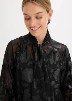 Damen bonprix Bekleidung·Jacken & Mäntel|Festliche Mode|Schlupfbluse mit Stickerei
