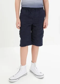 Clearance Schlupf-Cargo-Bermuda aus reiner Baumwolle, Regular Fit Kinder Jungen 9-16 Jahre·Shorts
