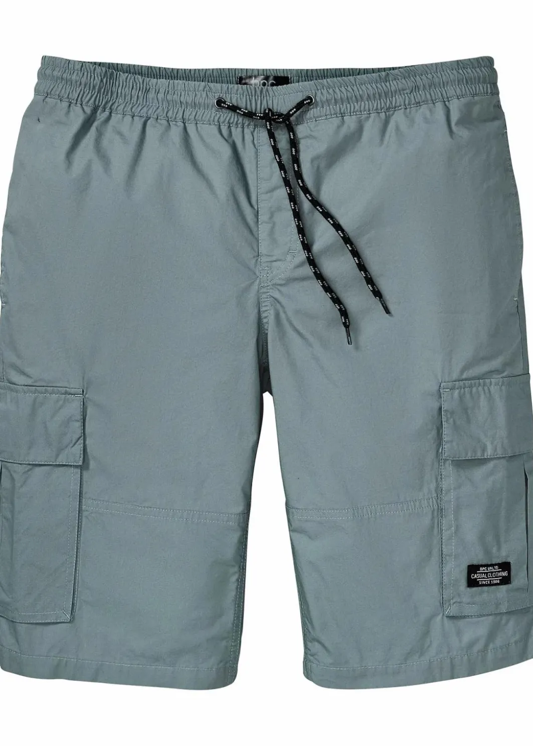 New Schlupf-Cargo-Bermuda, Regular Fit Herren Hosen|Basics