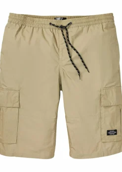 Herren bonprix Große Größen|Shorts|Schlupf-Cargo-Bermuda, Regular Fit
