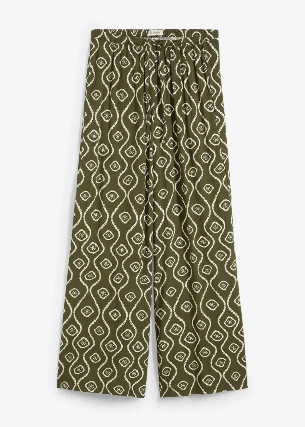 Damen bonprix Bekleidung·Kleider|Hosen|Schlupfhose aus fließender Viskose