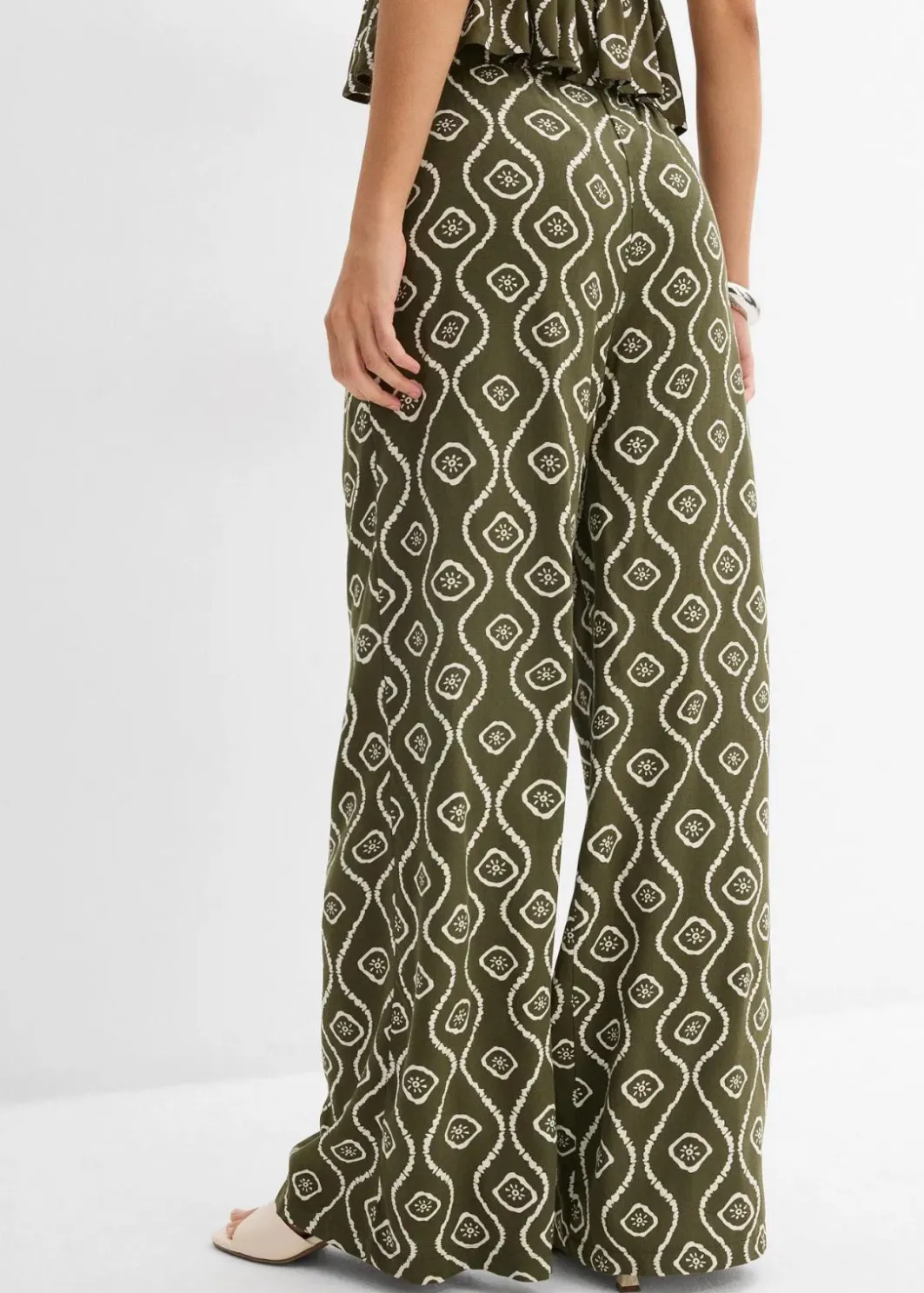 Damen bonprix Bekleidung·Kleider|Hosen|Schlupfhose aus fließender Viskose