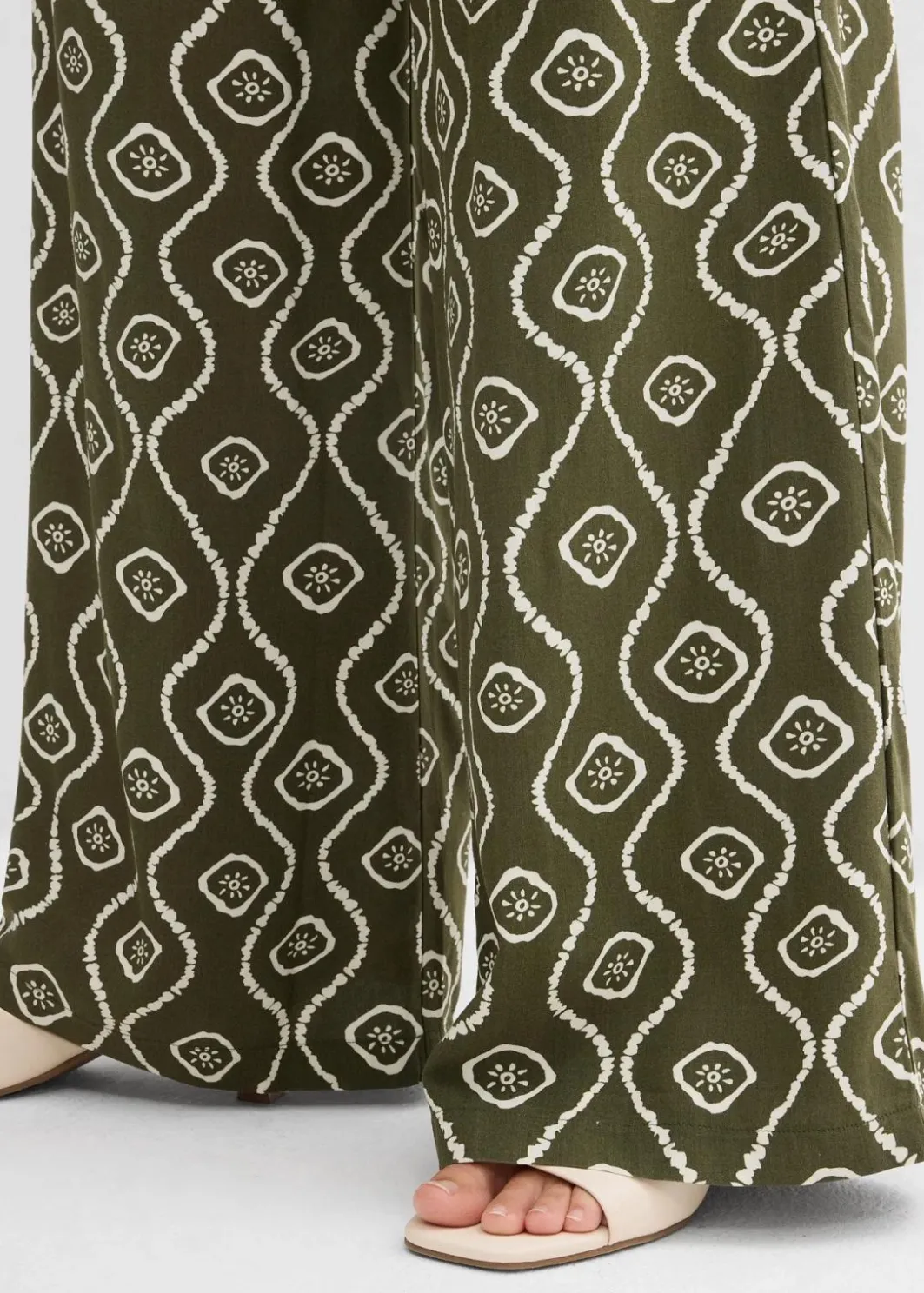 Damen bonprix Bekleidung·Kleider|Hosen|Schlupfhose aus fließender Viskose