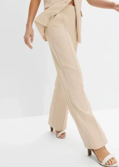 Damen bonprix Hosen|Bekleidung·Kleider|Schlupfhose aus fester Interlock-Qualität