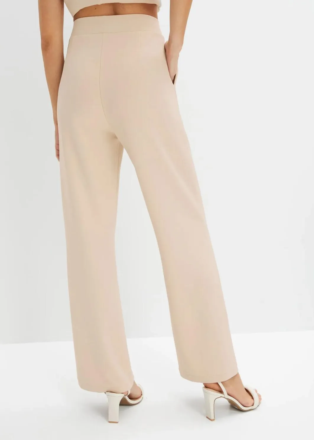 Damen bonprix Hosen|Bekleidung·Kleider|Schlupfhose aus fester Interlock-Qualität