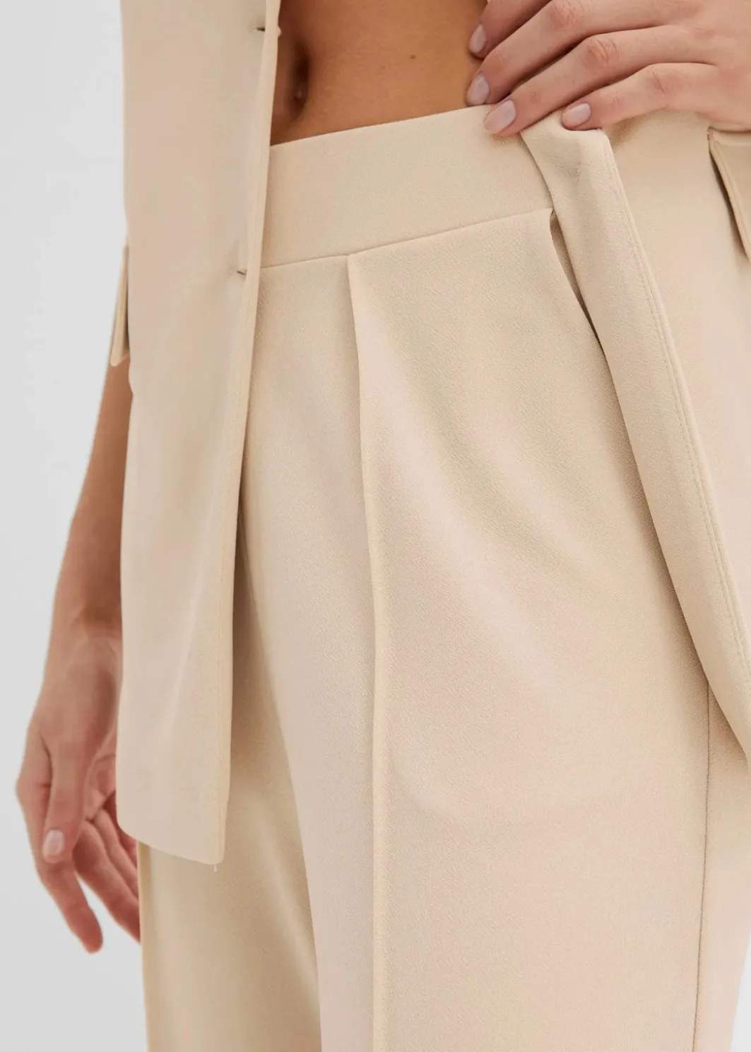 Damen bonprix Hosen|Bekleidung·Kleider|Schlupfhose aus fester Interlock-Qualität