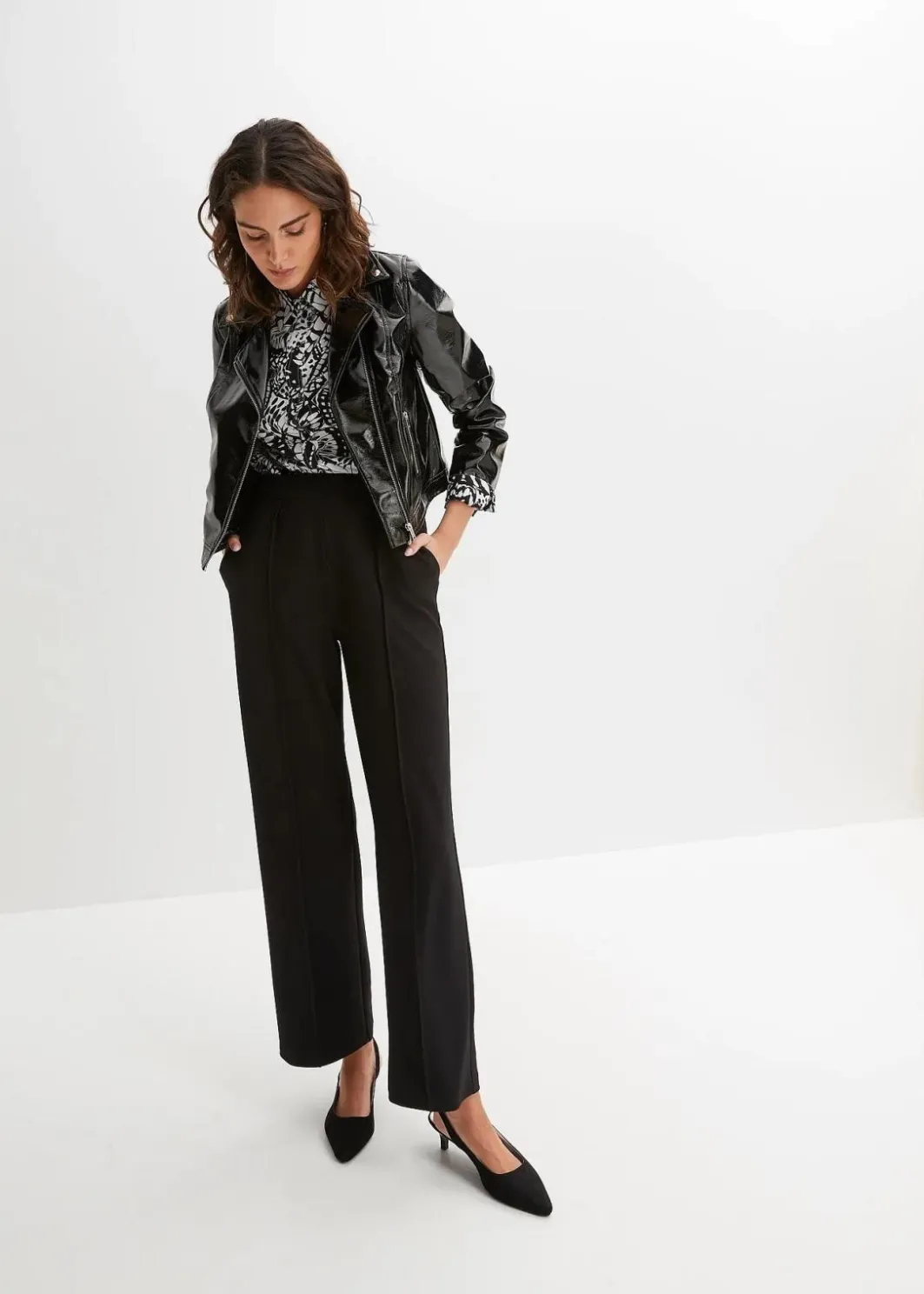 New Schlupfhose aus fester Interlock-Qualität Damen Bekleidung·Kleider|Hosen