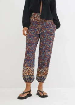 Damen bonprix Bekleidung·Kleider|Hosen|Schlupfhose aus fließender Viskose