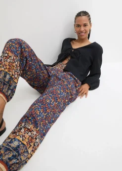 Damen bonprix Bekleidung·Kleider|Hosen|Schlupfhose aus fließender Viskose