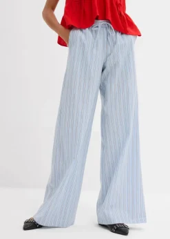 Damen bonprix Hosen|Bekleidung·Kleider|Schlupfhose aus reiner Baumwolle