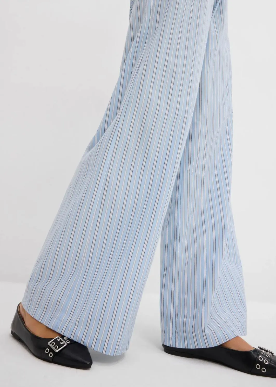 Damen bonprix Hosen|Bekleidung·Kleider|Schlupfhose aus reiner Baumwolle