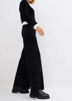 Online Schlupfhose aus softem Viskose-Mix Damen Bekleidung·Kleider|Hosen