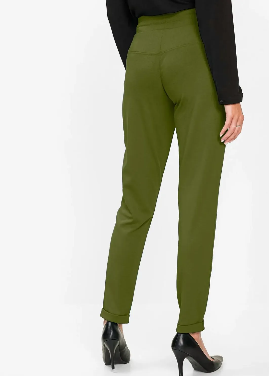 Schlupfhose aus Viskose-Mix Damen Hosen|Bekleidung·Kleider