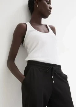 Damen bonprix Hosen|Bekleidung·Kleider|Schlupfhose aus Viskose-Mix