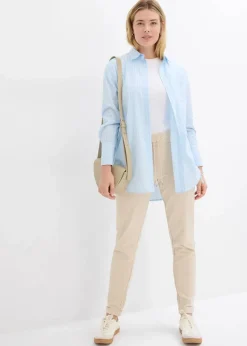 Damen bonprix Hosen|Bekleidung·Kleider|Schlupfhose aus Viskose-Mix