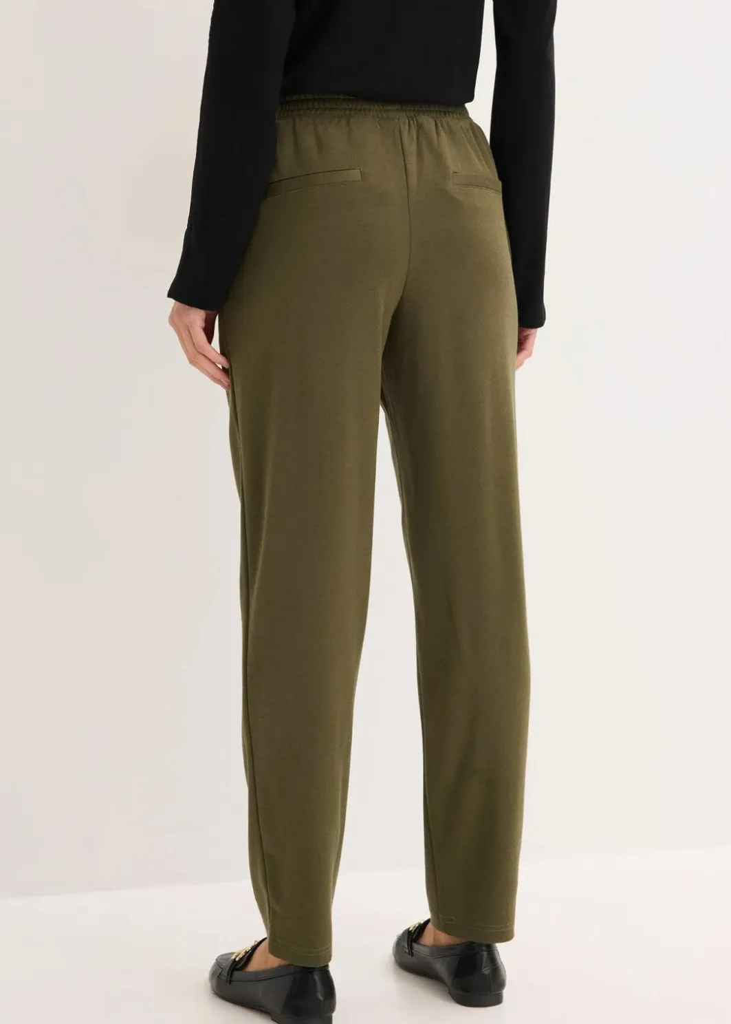 Damen bonprix Bekleidung·Kleider|Hosen|Schlupfhose mit Biese