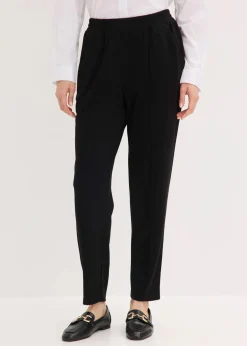Damen bonprix Hosen|Bekleidung·Kleider|Schlupfhose mit Biese