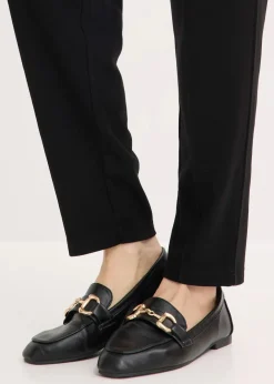 Damen bonprix Hosen|Bekleidung·Kleider|Schlupfhose mit Biese