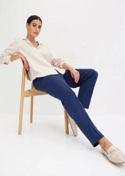 Discount Schlupfhose mit Biese Damen Hosen|Bekleidung·Kleider