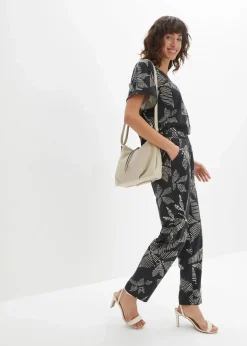 Hot Schlupfhose mit Bindeband Damen Bekleidung·Kleider|Hosen