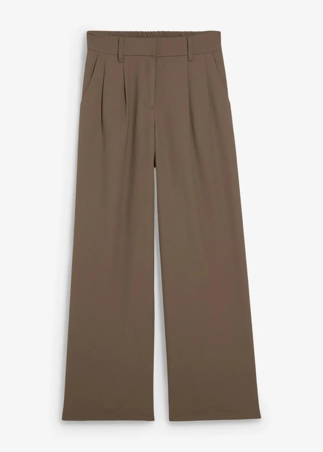 Damen bonprix Hosen|Bekleidung·Kleider|Schlupfhose mit Twill-Struktur