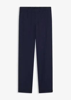 Damen bonprix Bekleidung·Kleider|Hosen|Schlupfhose mit Umschlag