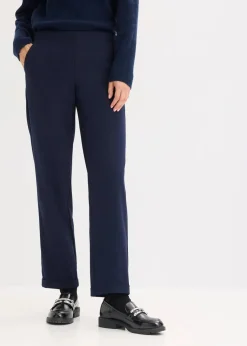 Damen bonprix Bekleidung·Kleider|Hosen|Schlupfhose mit Umschlag
