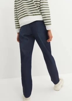 Damen bonprix Jeans|Kurzgrößen|Schlupfjeans, Straight