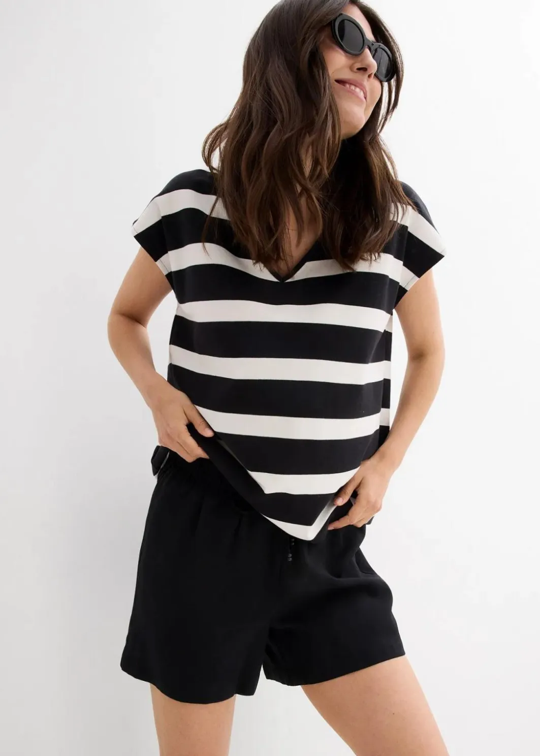 Damen bonprix Bekleidung·Outdoorbekleidung|Bekleidung·Kleider|Schlupf-Shorts