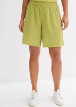 Sale Schlupf-Shorts aus Borkencrepe Damen Bekleidung·Outdoorbekleidung|Bekleidung·Kleider