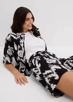 Damen bonprix Nachhaltigere Materialien|Hosen|Schlupf-Shorts aus fließender Viskose