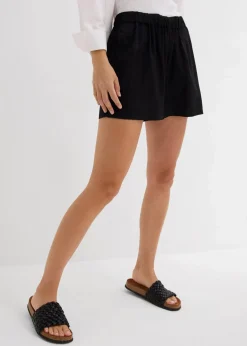 Online Schlupf-Shorts aus fließender Viskose Damen Bekleidung·Outdoorbekleidung|Bekleidung·Kleider