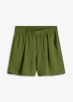 Damen bonprix Bekleidung·Outdoorbekleidung|Bekleidung·Kleider|Schlupf-Shorts aus luftigem Crêpe